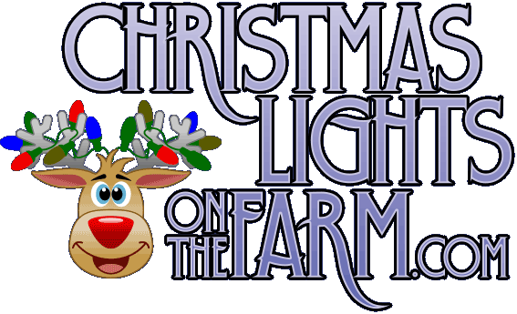 Christmas Lights on the Farm